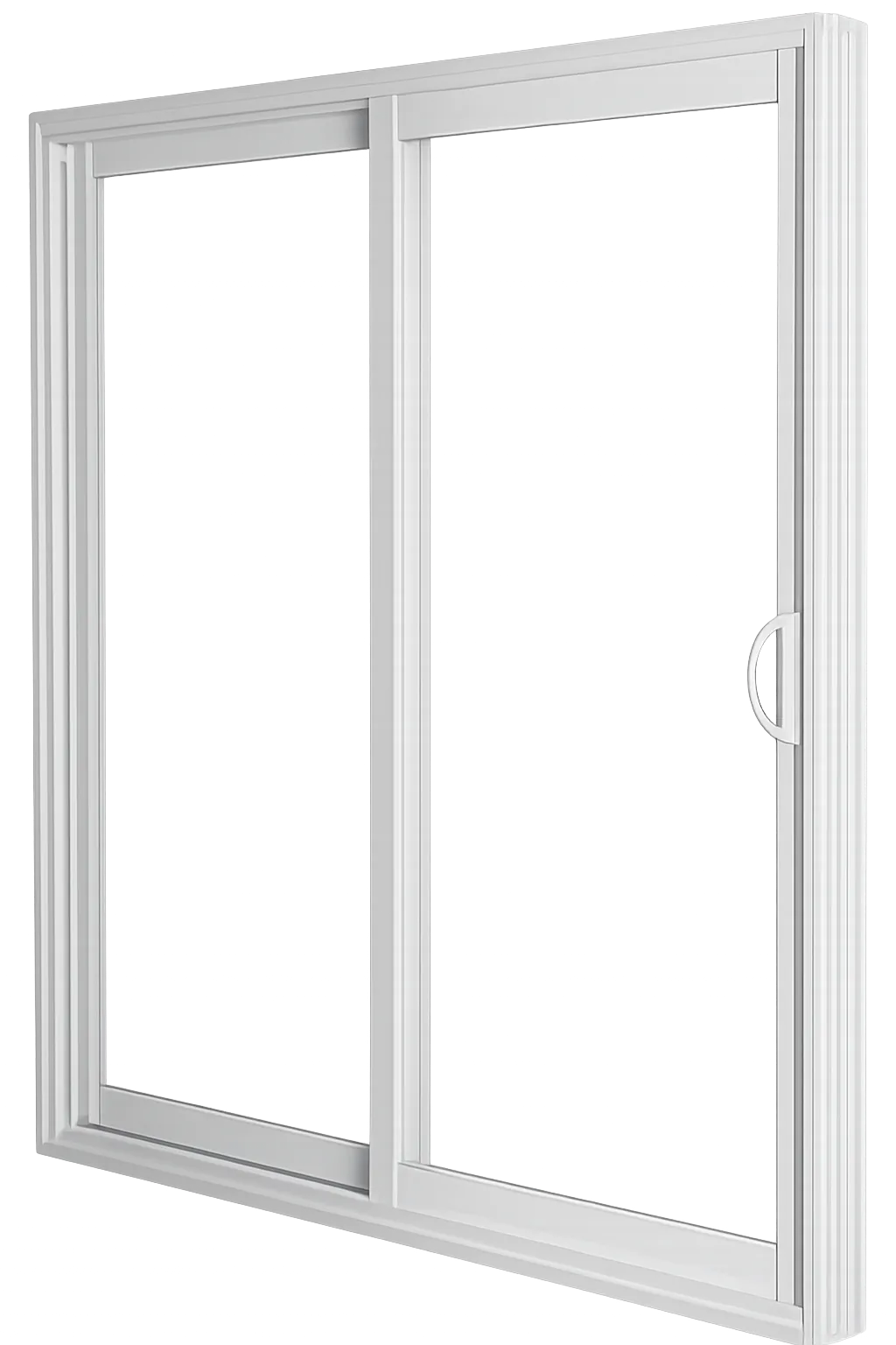 Porte-patio coulissante en PVC